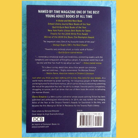 Book: The Marrow Thieves, by Cherie Dimaline (YA Fiction) - Picture 11 of 11